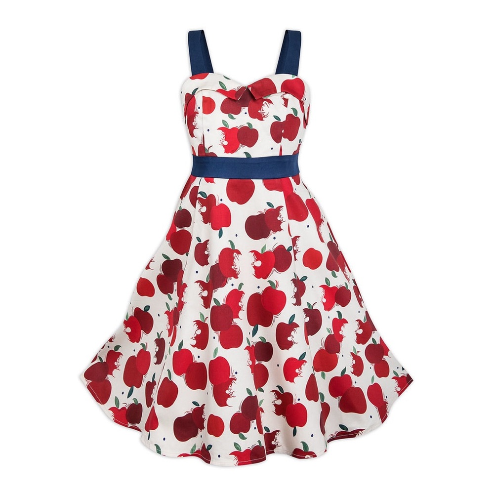 Disney Parks Snow White Womens Apple Dress Dwarfs The Dress Shop